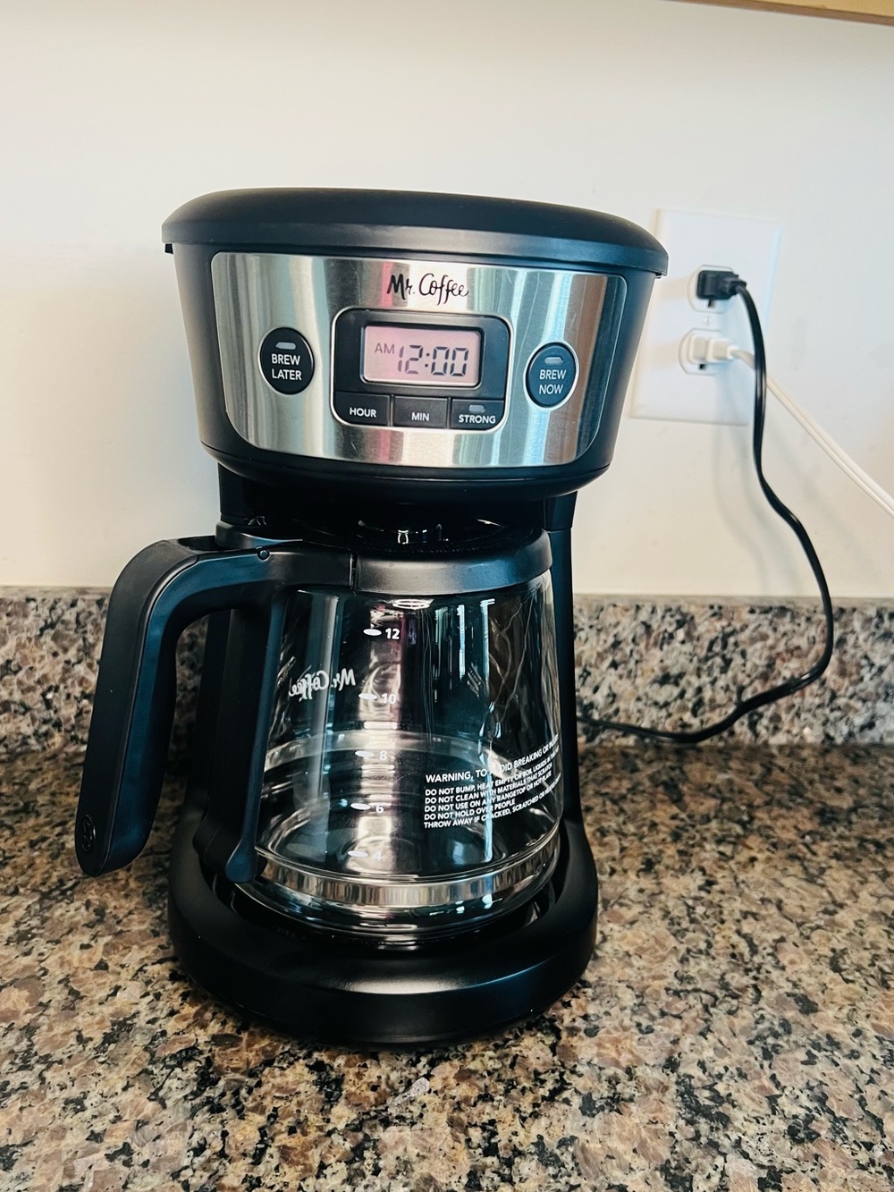 Mr. Coffee 12-Cup Programmable Coffee Maker